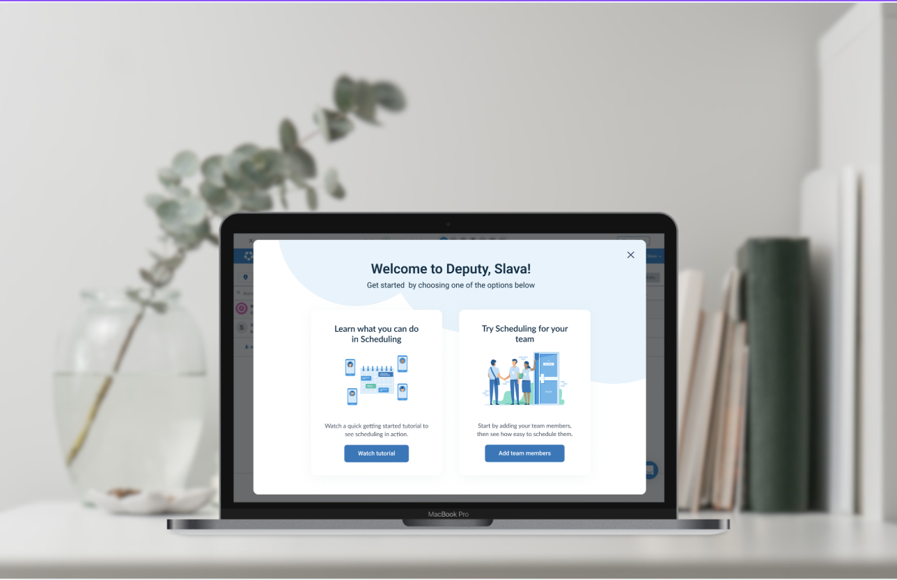 Onboarding experiments